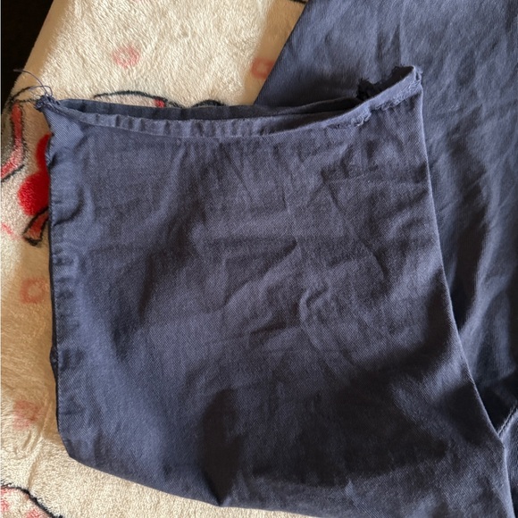 Frank & Eileen Navy Cropped Pants - Picture 3 of 5